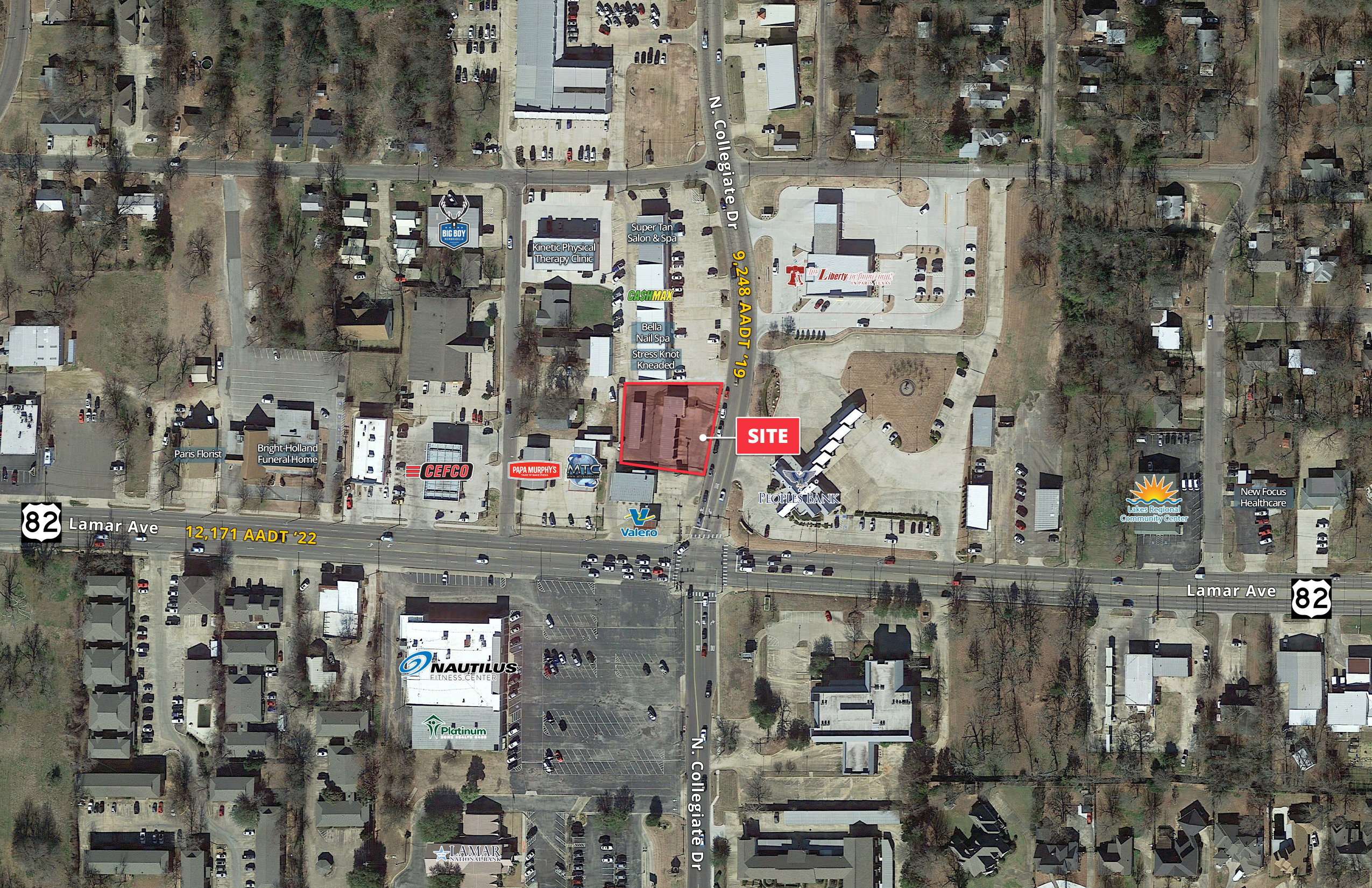 Commercial Property for Sale in Paris Texas 75460